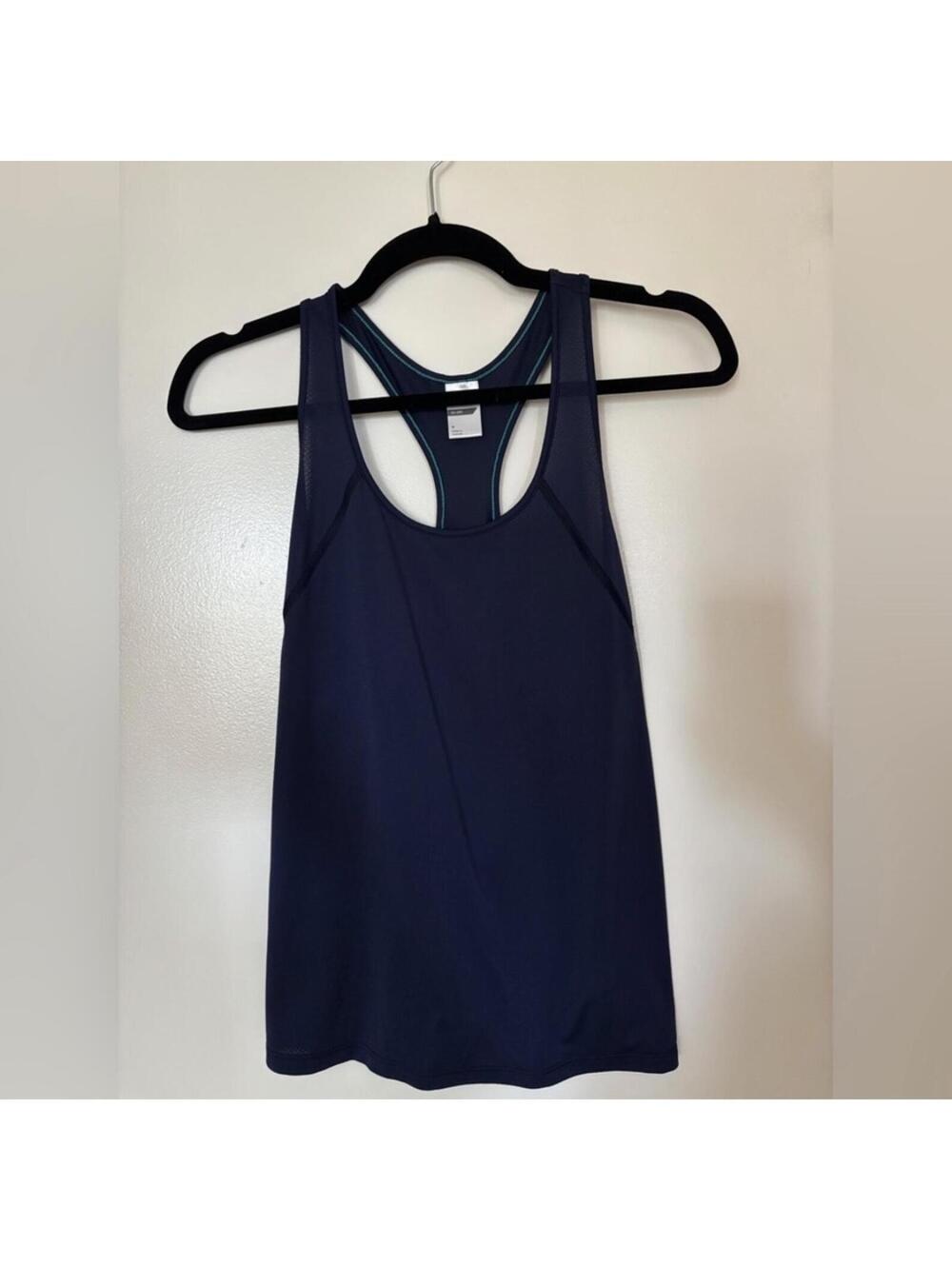 Old Navy Blue Racerback Tank Top